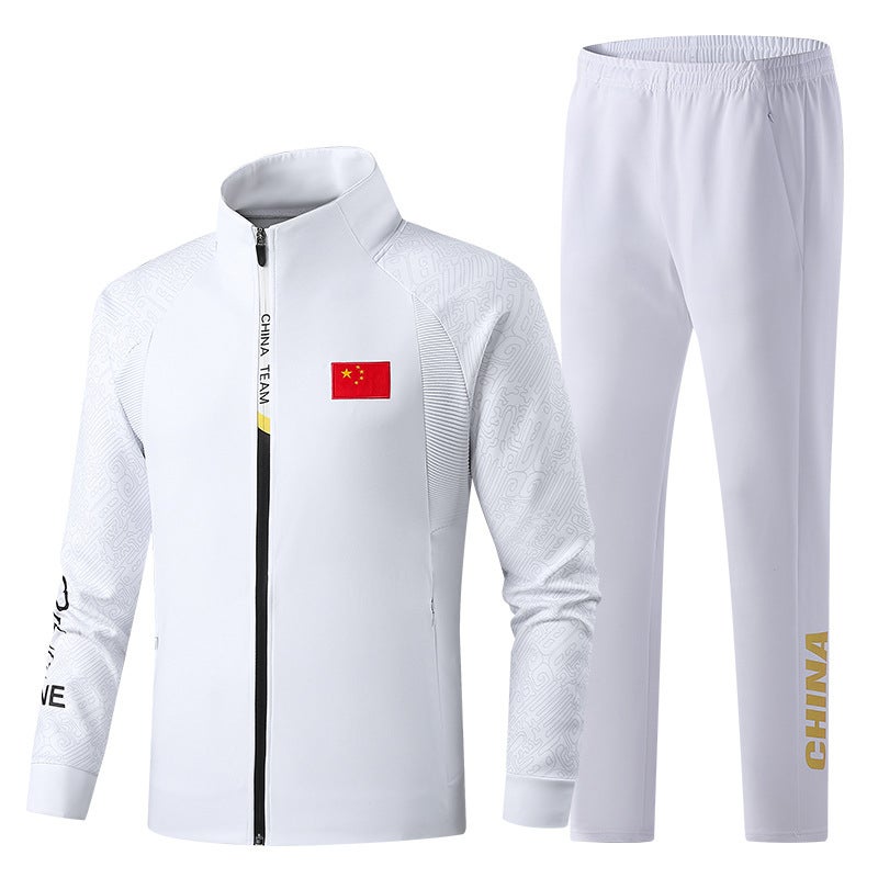 2023 National Clothing Suit National Flag Competition Team Clothing Coat Sports Students' Autumn Training Clothing Printing - Image 2