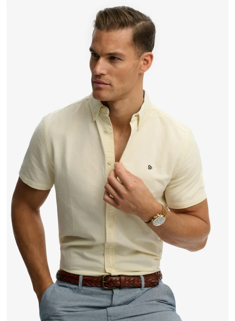 Superdry  Preppy Oxford Short Sleeve Shirt for Men | Best Price UAE