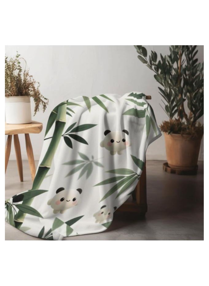 عام بطانية رقيقة من الفانيلا (دافئة ومريحة، ومناسبة للنوم واستخدام الألعاب وإزالة الغبار ومقاومة للرمل) 150 سم * 200 سم - 161 - Image 1