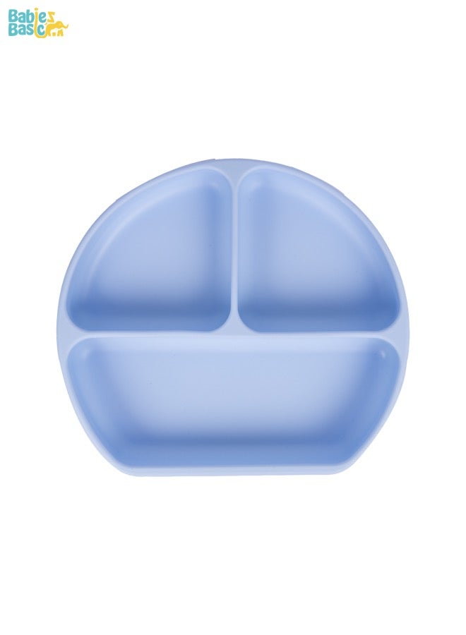 بابيز_بيسك مجموعة تغذية من السيليكون بـ 6 قطع، تحتوي على طبق شفط ووعاء شفط وأدوات قطع الطعام بطرف سيليكون وملابس واقية وكوب للشرب متعدد الاستخدامات مع حقيبة سفر. - Image 3