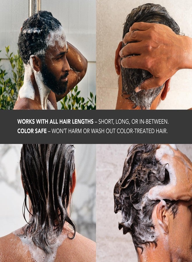 Caldera + Lab The Shampoo | Men’s Shampoo for Healthy Hair, Sulfate-Free Daily Cleanser, Dermatologically Tested - All Hair Types - Image 4