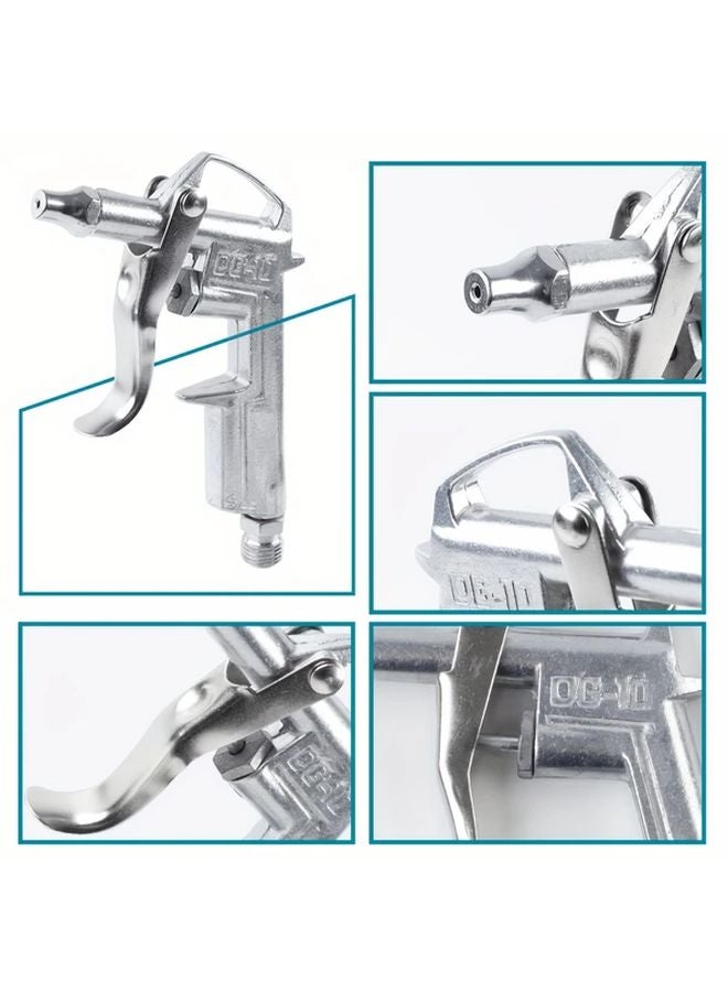 Aluminum Alloy Dust Blow Gun With European Interfaces High Flow Air Blower Tool - Image 5