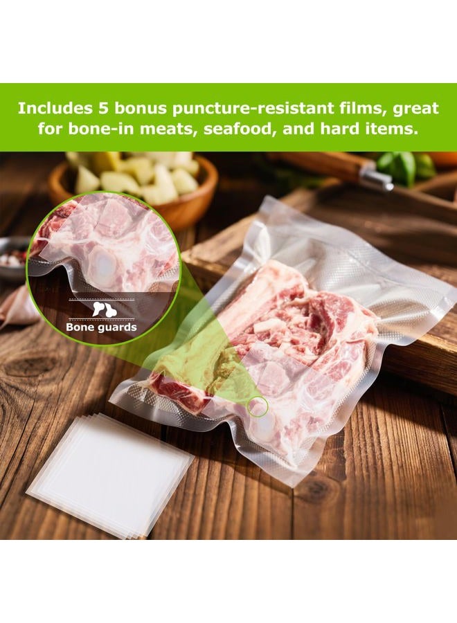 Bonsenkitchen Food Vacuum Sealer Bags 8" x 11.5", BPA Free, Commercial Grade Textured Vacuum Sealer Bag, Thick Embossed Bags for Food Storage and Sous Vide Cooking - Image 5