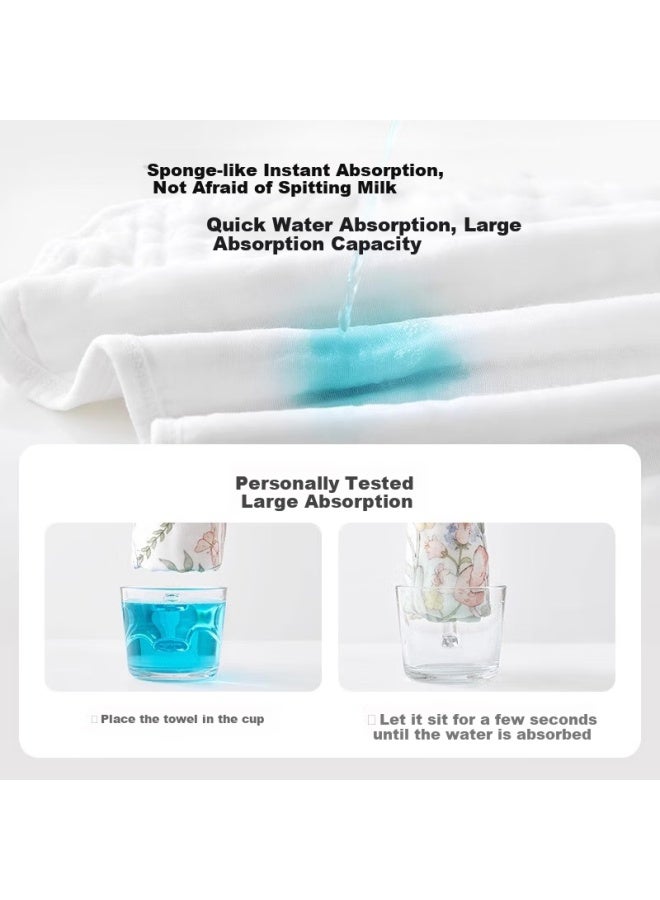 Bubble Tree [0-3 Months Cloud Pillow Pro], Baby Flat Pillow, 12-Layer Bamboo Cotton Gauze, Newborn Sweat-Absorbing And Breathable - Image 4