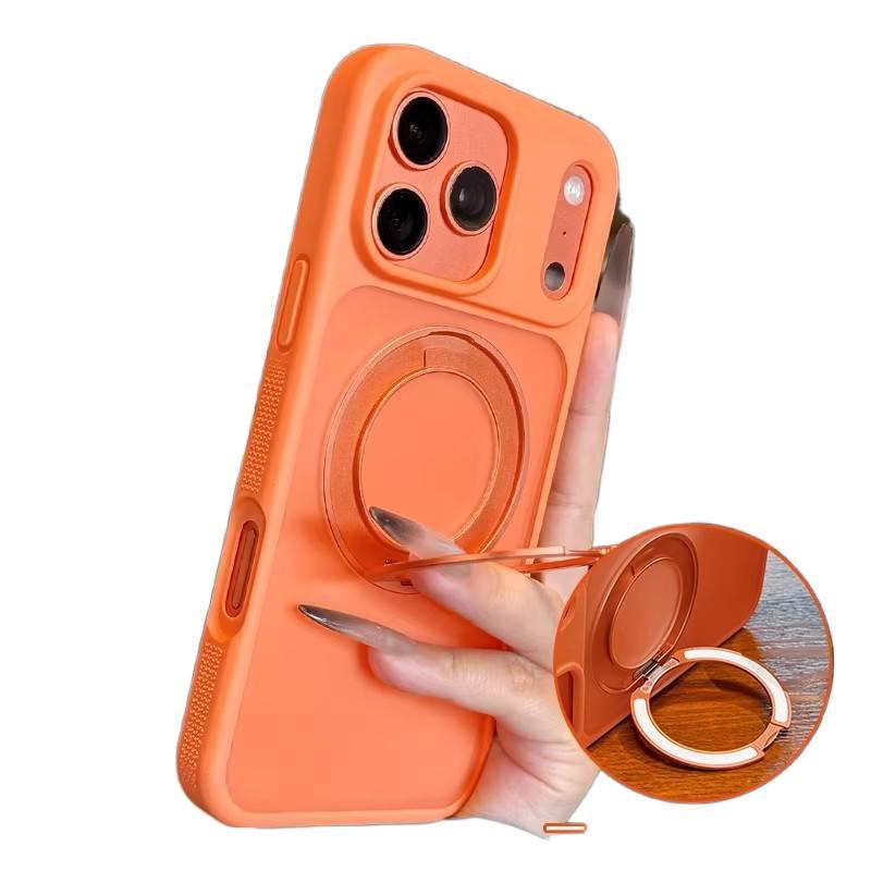 MagSafe Case | Shockproof Cover for iPhone 17 / 17 Air / 17 Pro / 17 Pro Max | Orange | Shockproof | Acrylic - Image 2