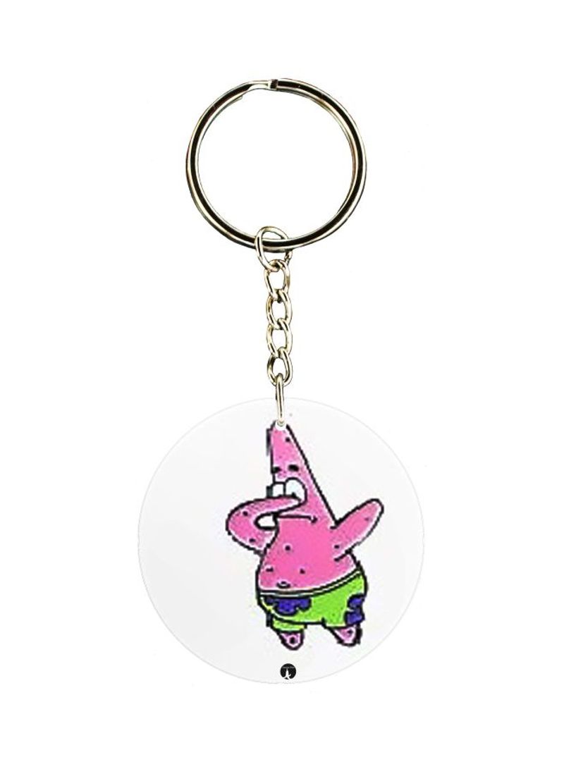 RKN Printed Single Sided Keychain
