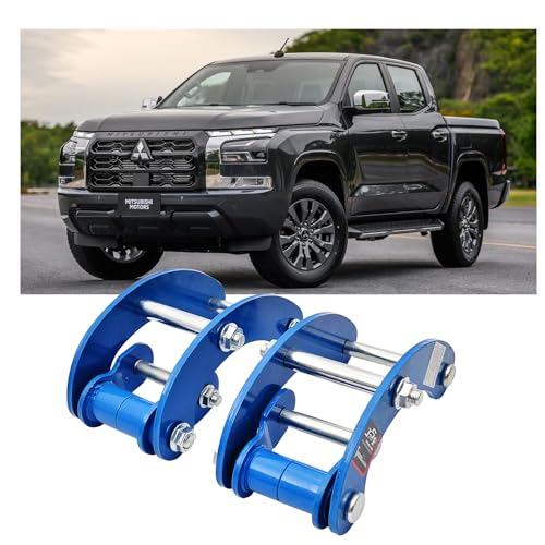 JS SUPER WORK Rear Leaf Spring 2 Suspension Lift GShackle Extended Kit for Triton L200 MQ 20152025Level Body Lift Shackles Kit - Image 1