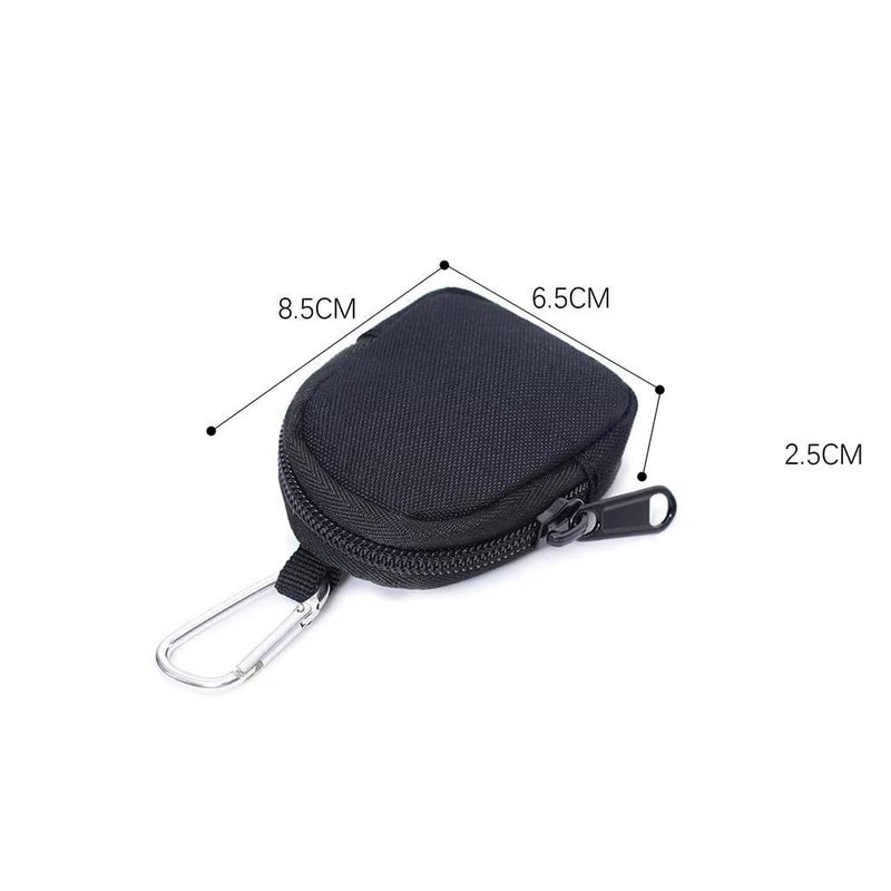 AIBFRID 4Pcs Mini Backpack Keychain,Cute Cosmetic Bag for Women, Makeup Bag Key Pocket Lipstick Bag Card Holder Data Cable Organizer Zipper Pouch (tactical keychain pouch) - Image 2
