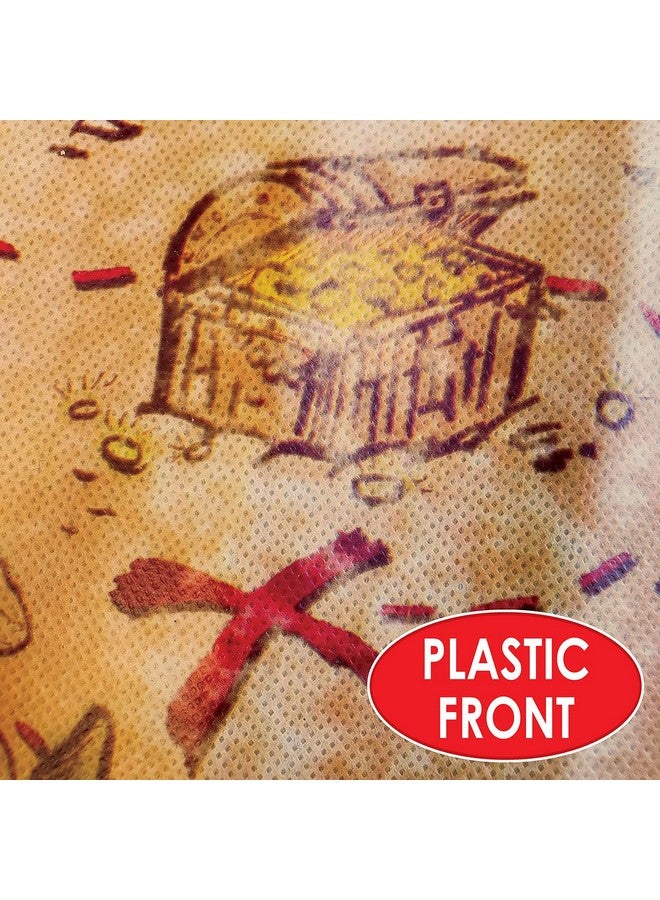 Beistle Plastic Treasure Map Party Accessory (1 count) (1/Pkg) - Image 3