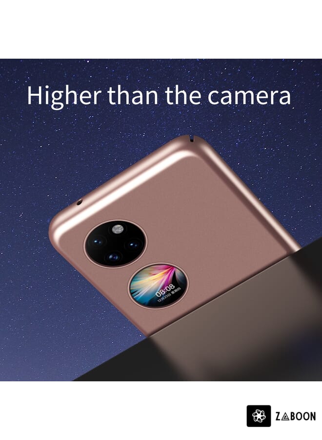 Zaboon Protective Case For Huawei P50 Pocket Skin Feel Frosted Electroplated - Image 3