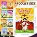 Sinload 120 Pcs Christian Easter Coloring Books Bulk Christian Easter Gifts for Kids Easter Coloring Books Bulk Christian Easter Gifts He is Risen Color Booklet for School Classroom Activity Gifts - Image 4