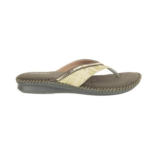 Metro Women Green Flat Comfort Sandal UK/5 EU/38 (44-32) - Image 3