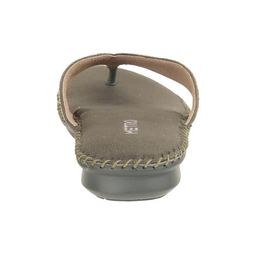Metro Women Green Flat Comfort Sandal UK/5 EU/38 (44-32) - Image 4