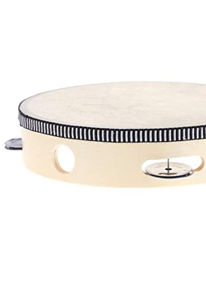 Generic Wooden Radiant Tambourine Handbell Drum vinyl  - Image 4