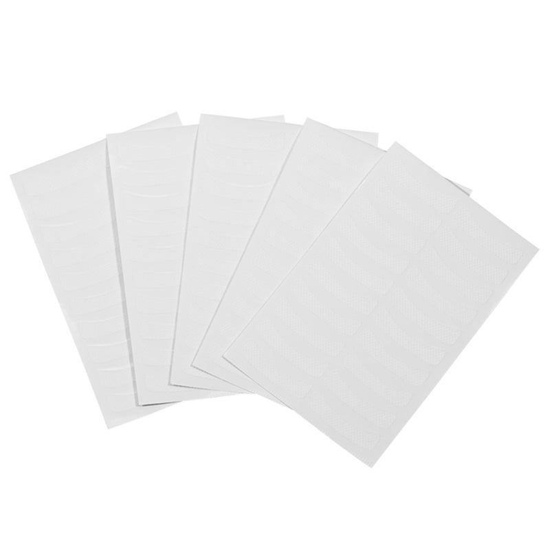 False Eyelash Pad: 100% Super Soft Non-woven Fabric - Non-irritating, Weak Viscosity Glue Dots, Eyelash Extension Tool for Professional Salon or Home Eyelash Grafting Tinting - Image 4