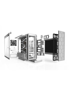 be quiet! Silent Base 802 ATX Mid Tower Computer Case, 3x Pure Wings 2 140mm Pre-Installed Fan, Up to 420mm Radiator & 8x Fans Support, Removable Dust Filters, White | BG040  - Image 5