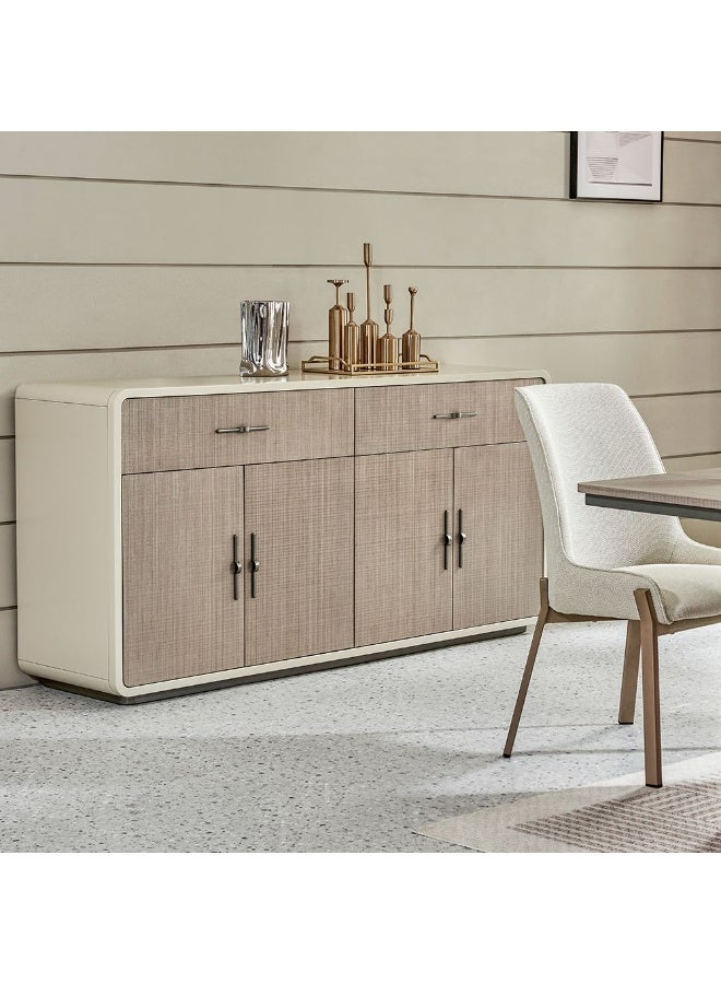 DANUBE HOME Libra Buffet Cabinet - Light Brown / Beige  - Image 3
