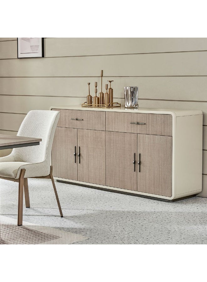 DANUBE HOME Libra Buffet Cabinet - Light Brown / Beige  - Image 2