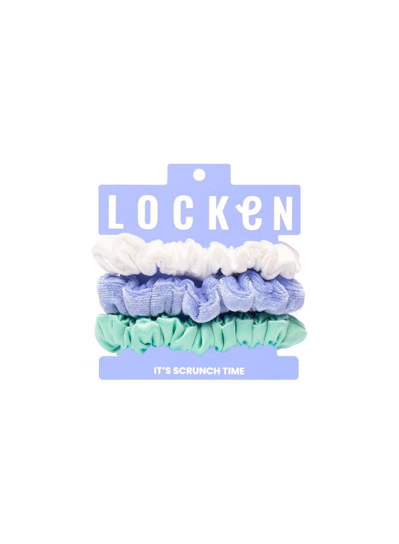 LOCKEN Mini Scrunchie Trio - Image 1