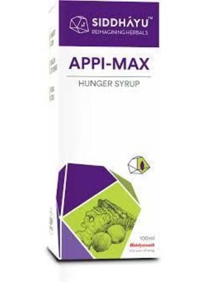 SIDDHAYU Appi-Max Hunger Syrup, 100ml