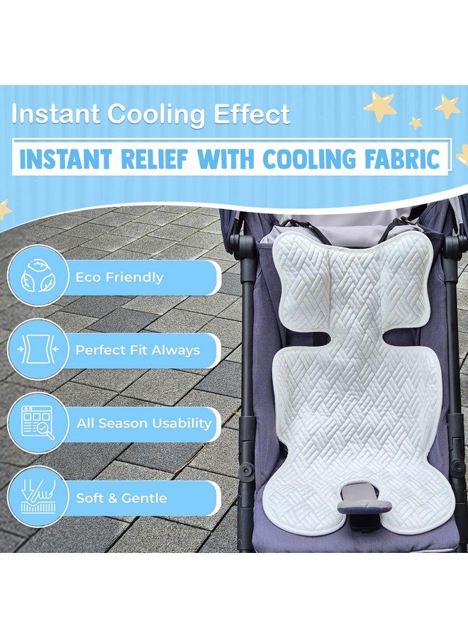 Gembebe Baby Stroller Cooling pad car seat Cooling pad Universal Ice Cushion for car seat & Baby Stroller Liner | Baby Cooling Item in hot Summer Qmax 0.35 - Image 3