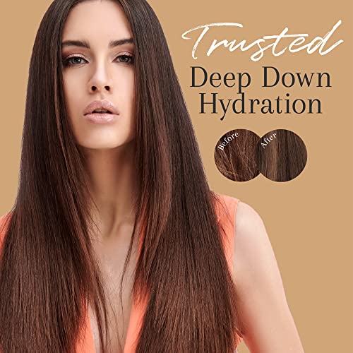 Lisap Hair Mask Top Care Repair Elixir Hair Care, Hydrating Deep Conditioning Hair Mask for Damaged Hair or Color Treated Hair, Shea Butter & Argan Oil, Paraben, Colorant & Sulfate Free, 8.45 fl oz - Image 3