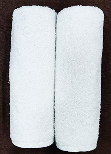 Bombay Dyeing Tulip Hand Towel 100% Cotton Fabric 450 GSM for Your Dinning, Kitchen & Multipurpose use Napkin (Set of 06) - White - Image 3