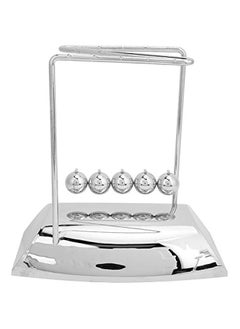 Cradle Balance Balls , Large Newtons Cradle bob with 5 Balls , Z Shaped bob Balance Balls Newton's Cradle babies Educational Toys Table Decoration , balance perpetual motion machine desk