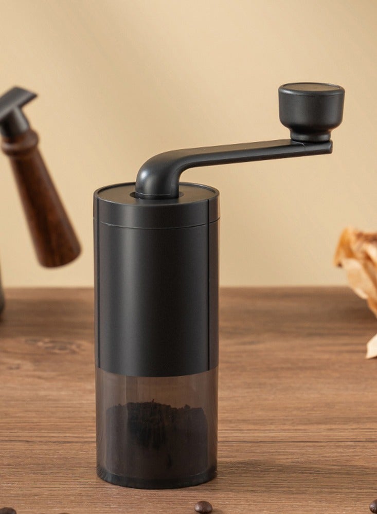 Manual Coffee Grinder ceramics Burr portable Grinder with Adjustable Settings,Portable Hand Crank Conical Coffee Bean Grinder Mill for Home,Camping,Capacity 19g Hand Grinder  - Image 1