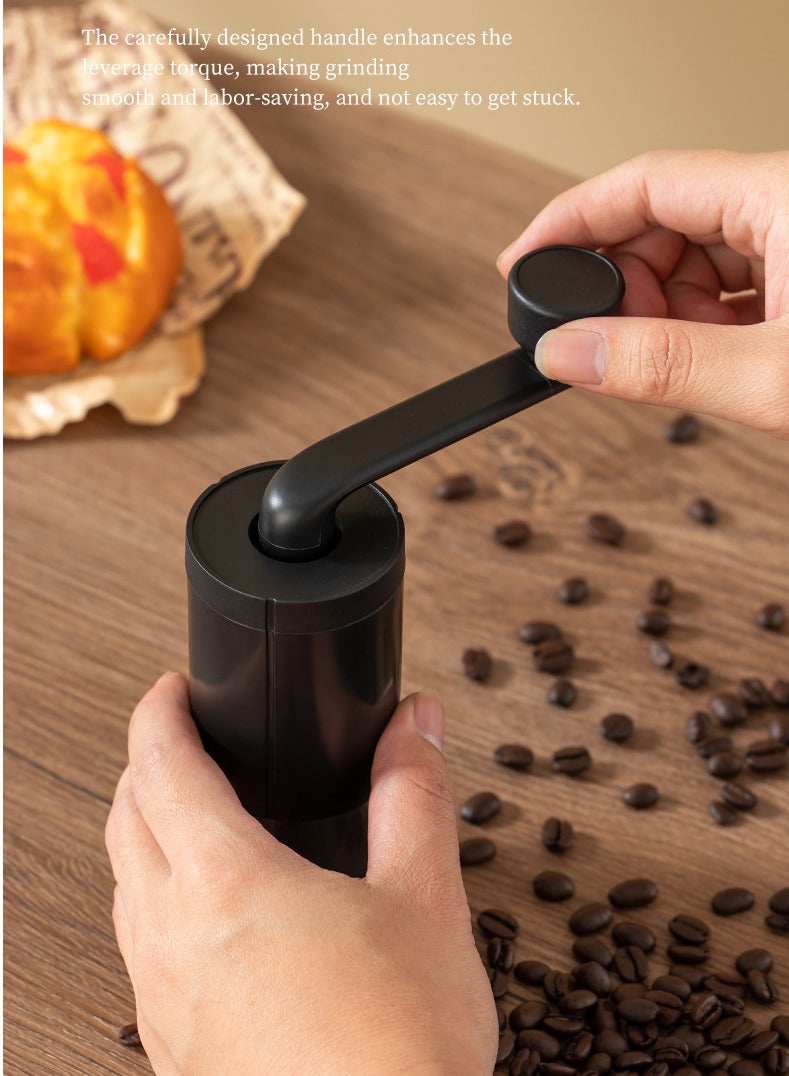 Manual Coffee Grinder ceramics Burr portable Grinder with Adjustable Settings,Portable Hand Crank Conical Coffee Bean Grinder Mill for Home,Camping,Capacity 19g Hand Grinder  - Image 3
