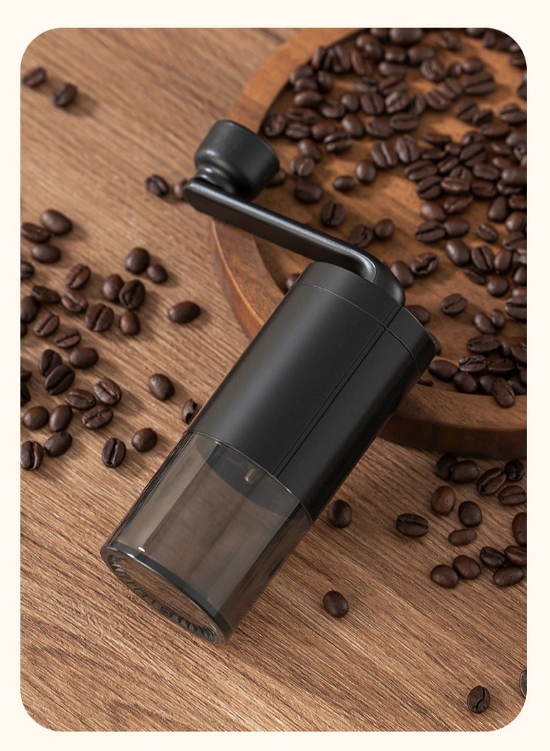 Manual Coffee Grinder ceramics Burr portable Grinder with Adjustable Settings,Portable Hand Crank Conical Coffee Bean Grinder Mill for Home,Camping,Capacity 19g Hand Grinder  - Image 2