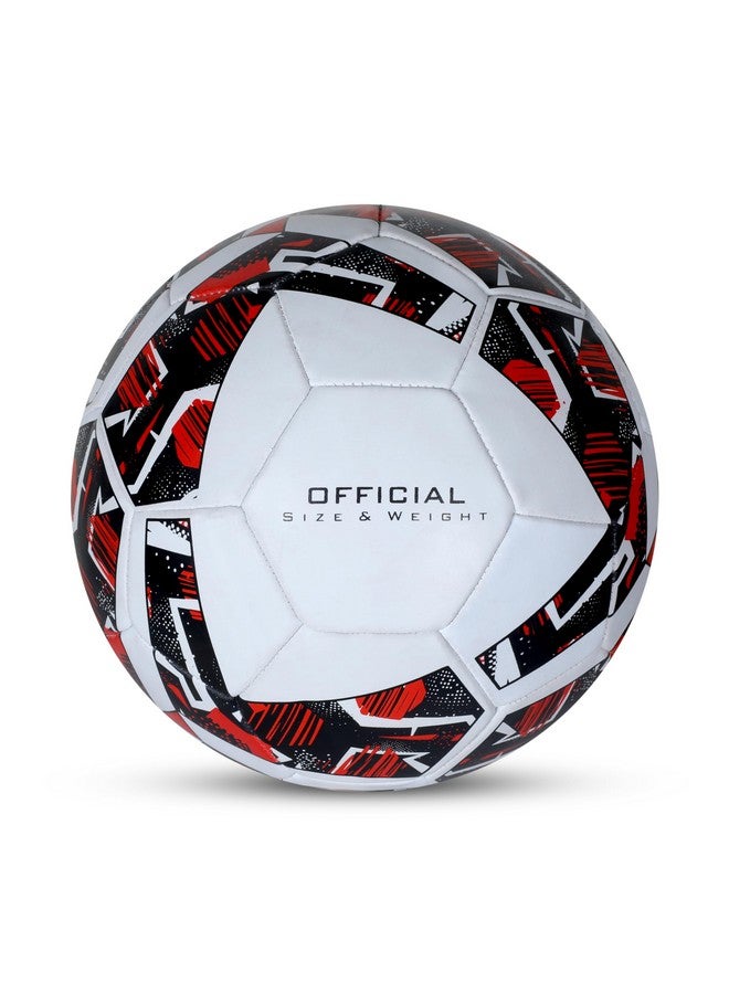 Nivia Trainer Football, Rubberized Stitched Football,32 Panel,Suitable For Hard Ground Without Grass,Training Football,Football For Men & Women,Size - 5 (Multicolor)  - Image 5