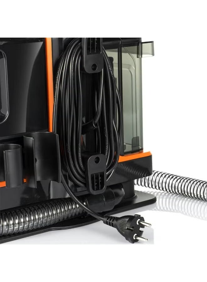 آر إيه أف منظف ​​سجاد محمول بقوة 11000 باسكال - 450 واط، منظف بقع المفروشات والسجاد مع خزان مياه نظيف سعة 1080 مل وخزان مياه متسخة سعة 800 مل، خفيف الوزن، مقاوم للماء بدرجة IPX4، شفط قوي - Image 5