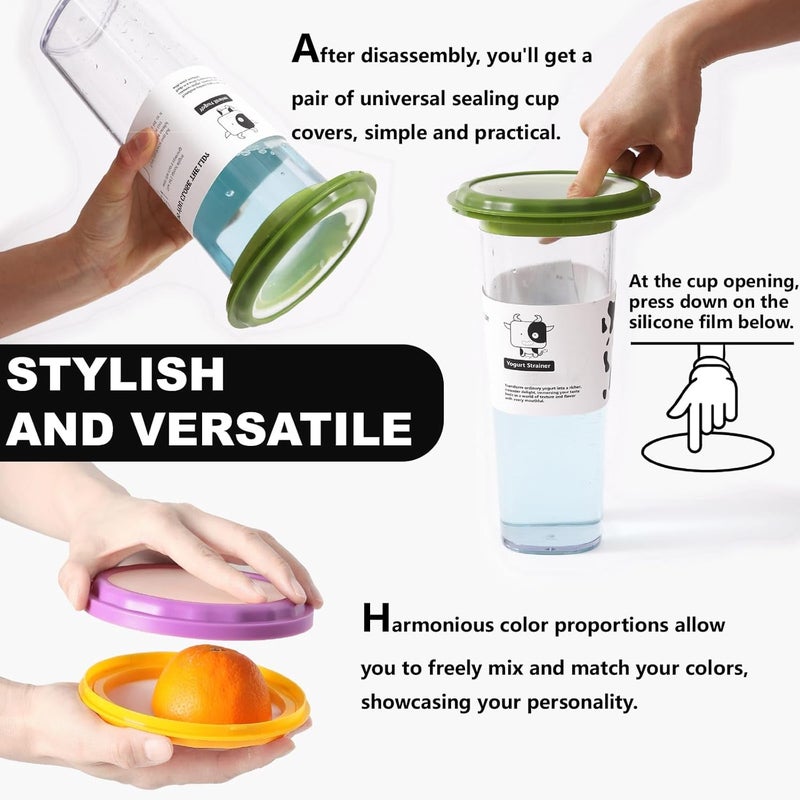Erehere Avocado Saver and Onion Storage 4Piece Set Silicone Food Storage Containers Multifunctional and Perfect for Lemons Cheese Tomatoes Potatoes Garlic - Image 5