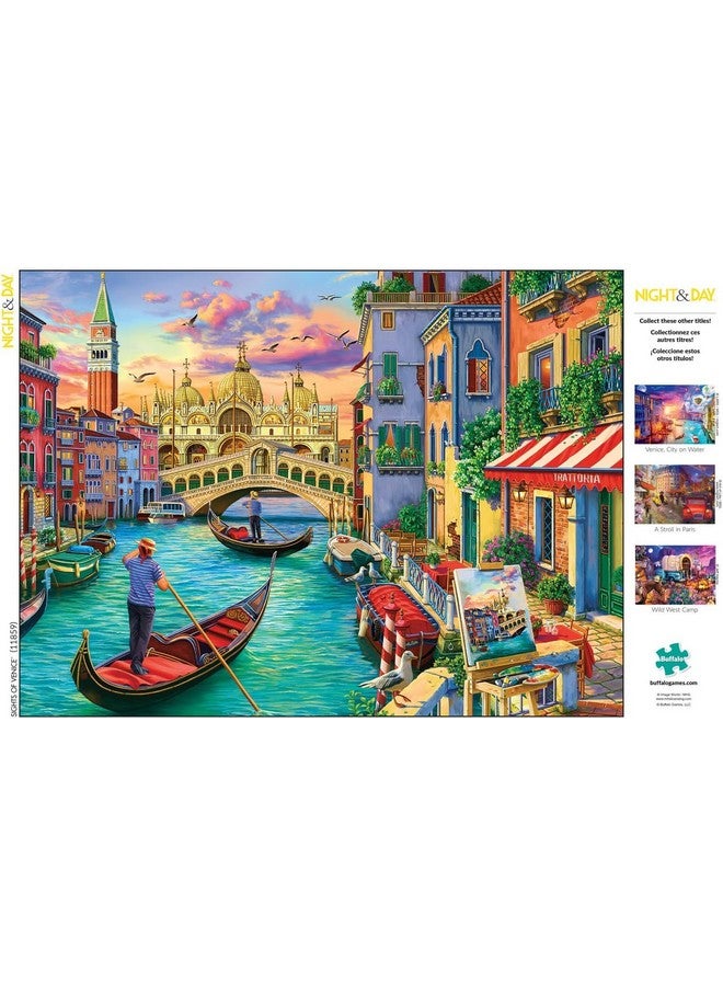 Buffalo Games ألعاب بوفالو - عالم الصور - معالم فينيسيا - 1000 قطعة لغز للبالغين - لغز تحدي مثالي لليالي الألعاب - الحجم النهائي هو 26.75 × 19.75 - Image 5