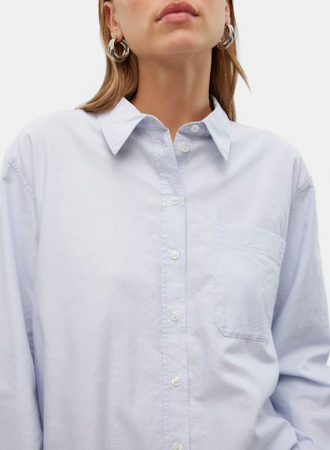 VERO MODA Womens Ida Oxford Shirt - Image 4