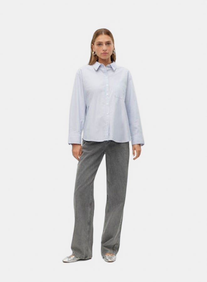 VERO MODA Womens Ida Oxford Shirt - Image 1