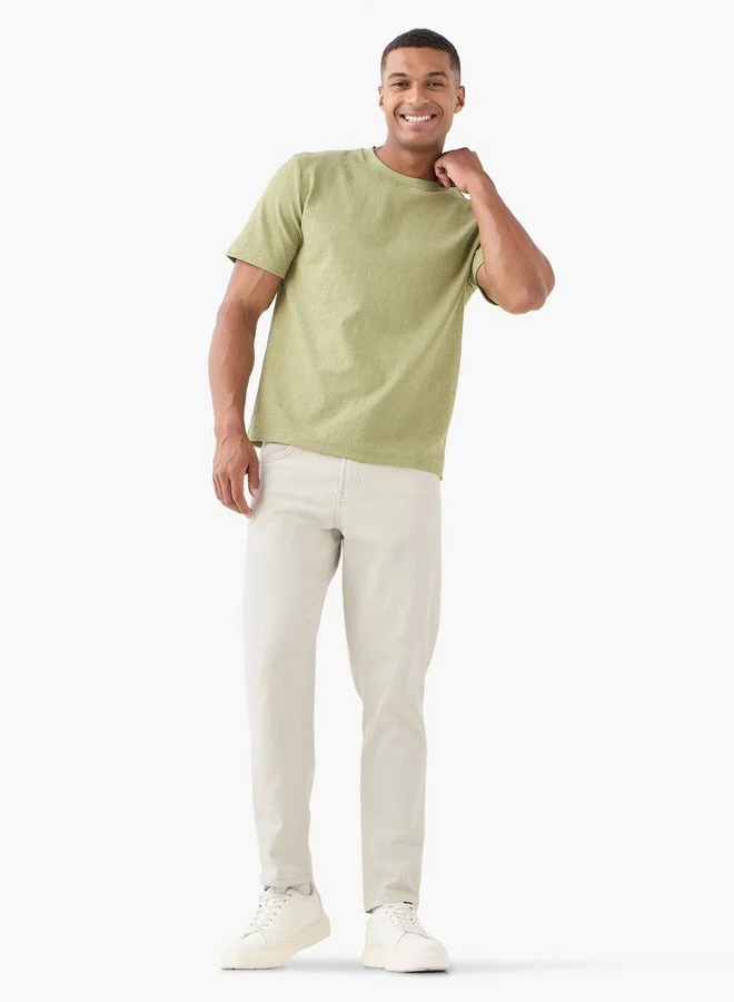 Iconic Iconic Relaxed Fit Textured T-shirt