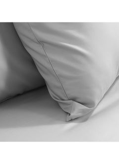 AMBRA Ambra 6pcs 1000tc egyptian cotton sheet set grey size king  - Image 3