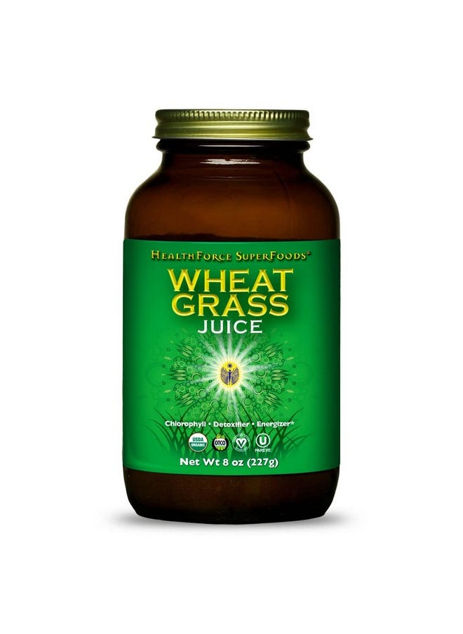 HEALTHFORCE SUPERFOODS Wheat Grass Juice Powder 8 Oz Powder  - Image 1