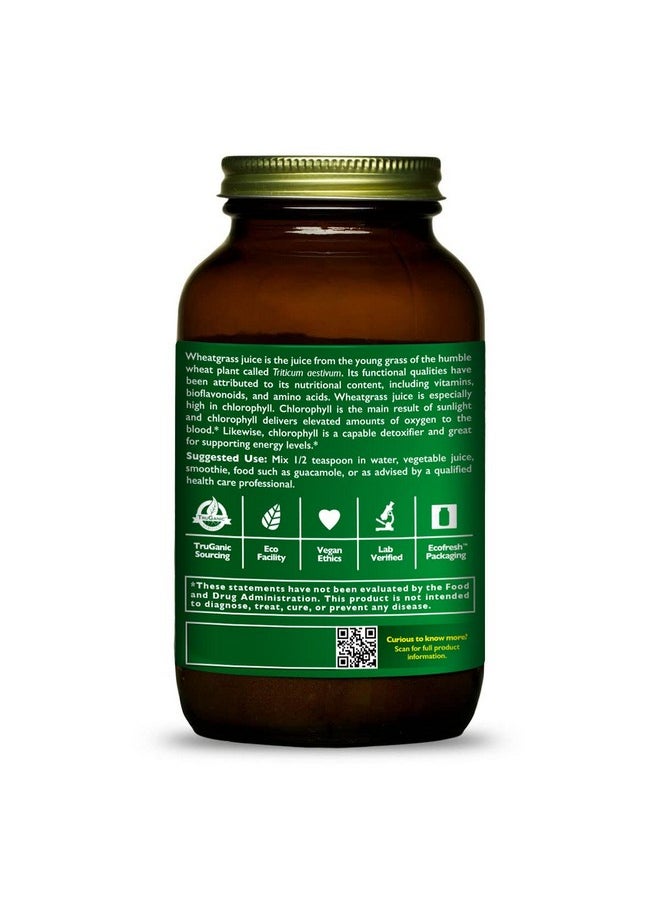 HEALTHFORCE SUPERFOODS Wheat Grass Juice Powder 8 Oz Powder  - Image 5