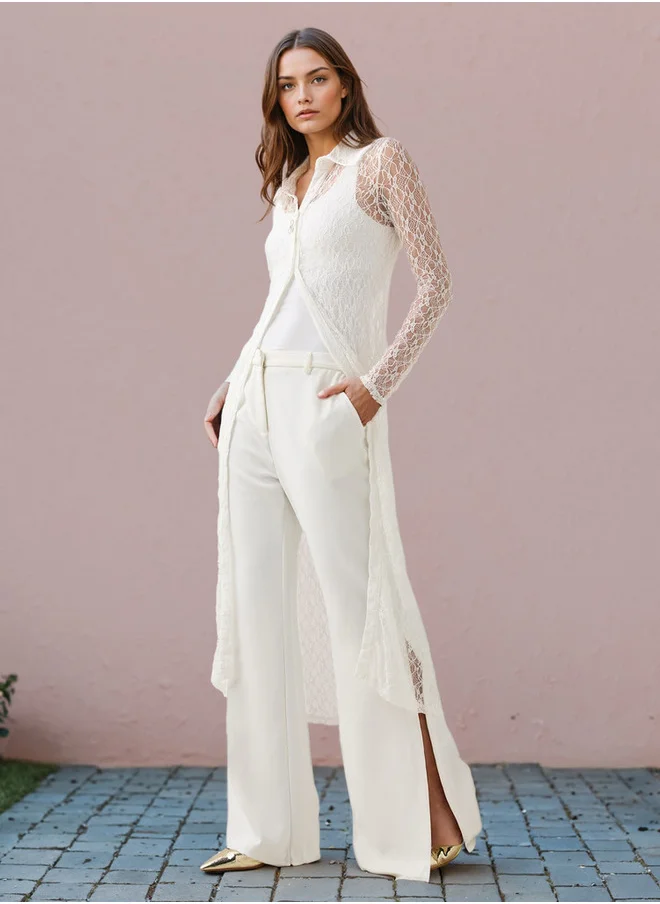 تواكستريمز 2Xtremz Lace Longline Dress