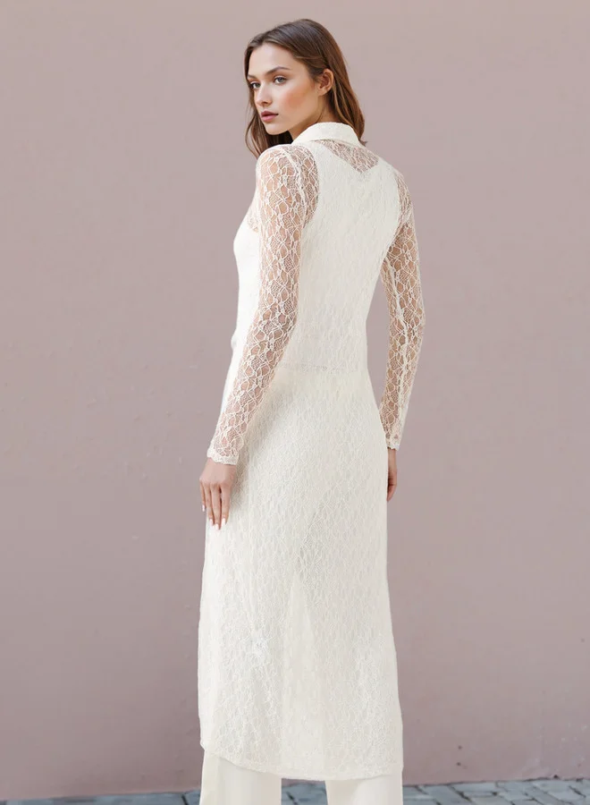 2Xtremz 2Xtremz Lace Longline Dress