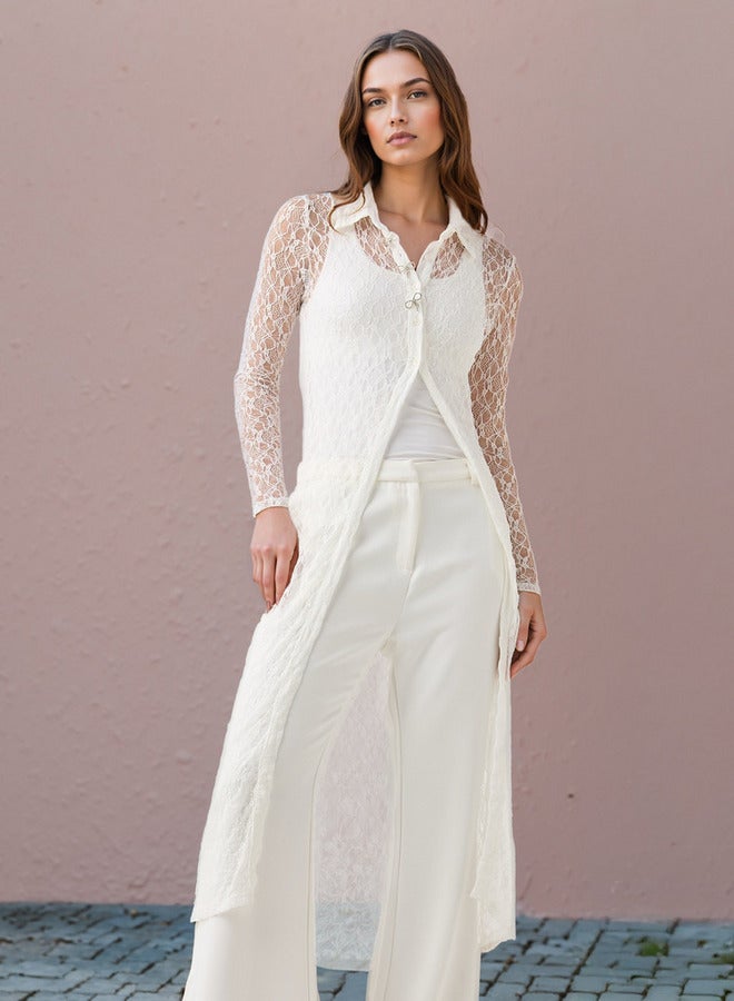 2Xtremz Lace Longline Dress - Image 1