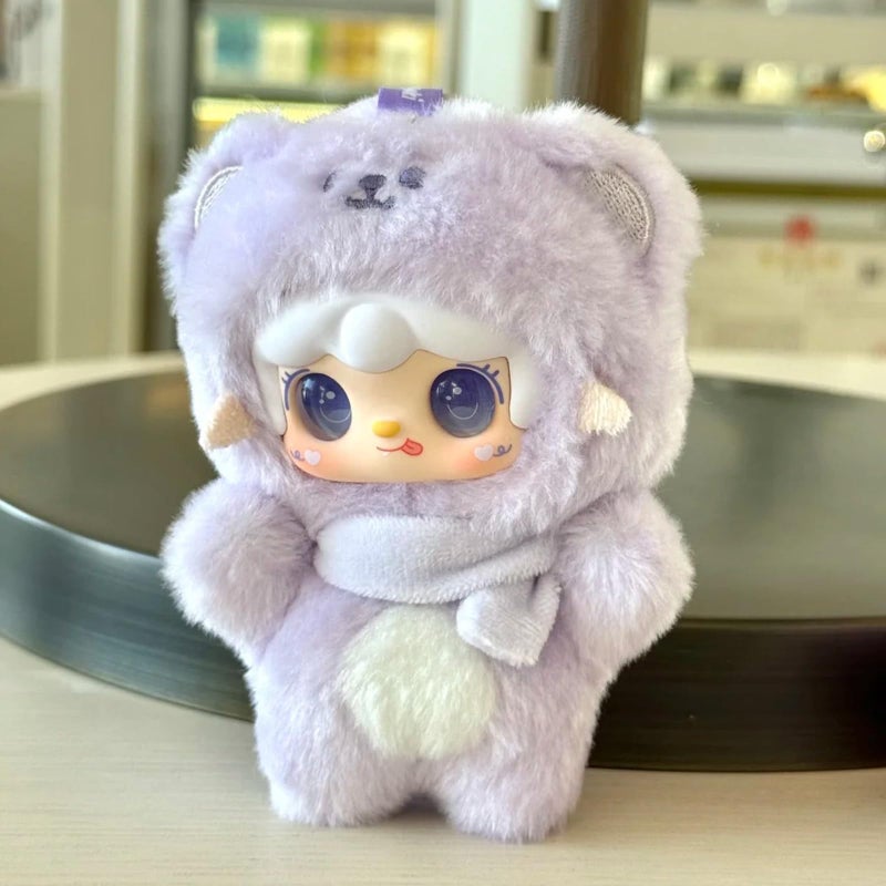 BEEMAI Yooki Take A Bite of Bear Series Single Box (Contains 1 Figure), Plush Blind Box Cute Figures Collectible Birthday Gifts - Image 4