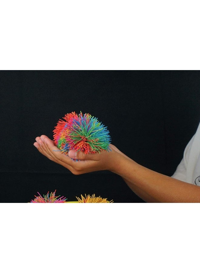 JA-RU Bandy Ball Rubber String Spike Ball (1 Ball Random Selected Color),3" Fidget Stress Ball Toy Elastic Fidget Toy Balls Pull Stretch Soft Squishy Sensory Toy Therapy for Kids & Adult Toys.1070-1 - Image 5