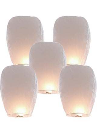 White, 5 Pack