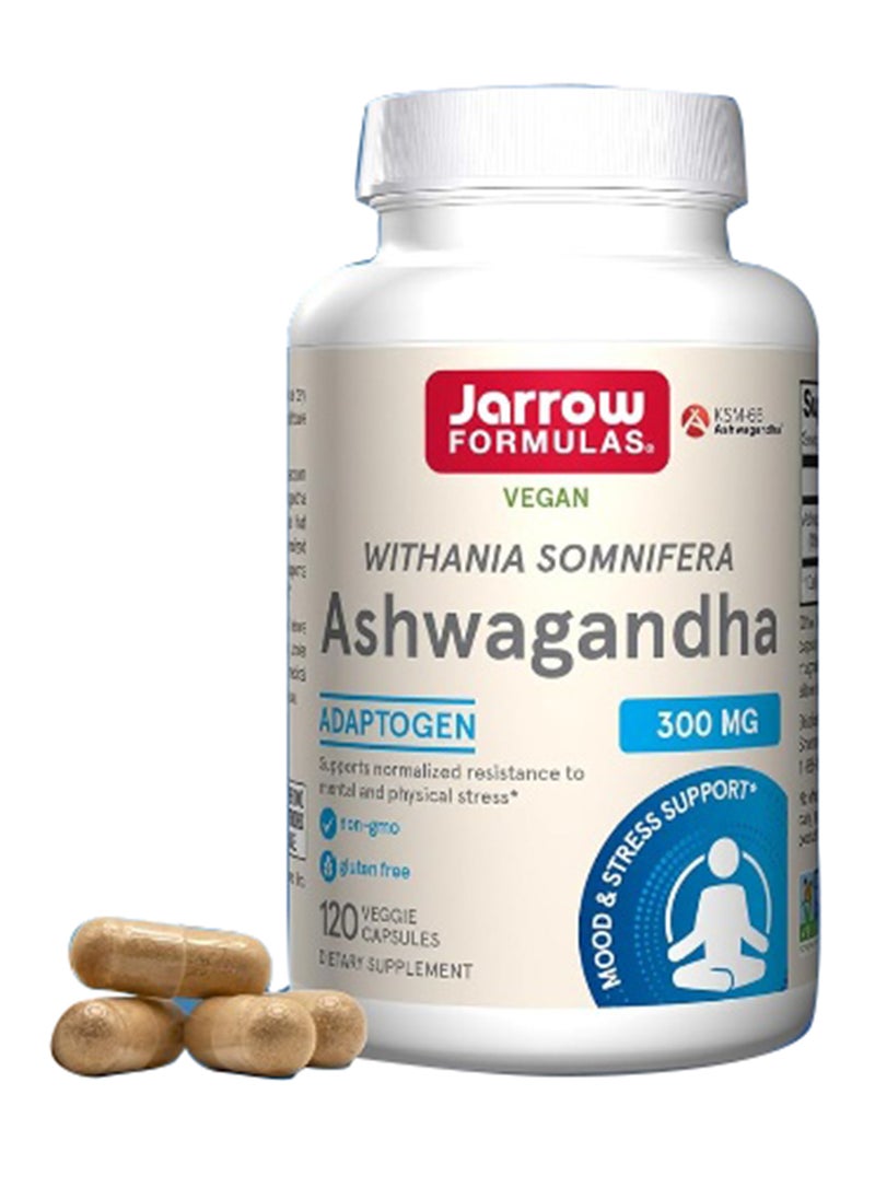 Ashwagandha 300 Mg 120 Veggie Caps - pzsku/Z03995605A0A55136EB67Z/45/_/1726572848/db0e333d-4f4b-46bb-8994-f359d3d7e02e