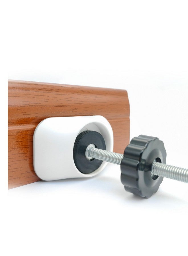 vmaisi Baby Gate Extender Wall Protector - Pressure Mounted Gates Extension Kit Extends 1.1-3.5 inches Child Safety Gates and Protect Walls & Doorways from Pet & Dog Gates - Work on Stairs (White) - Image 2