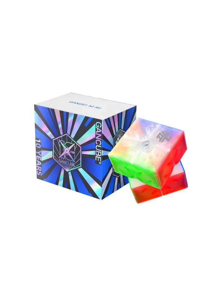 GANCUBE GAN 251 Air - 10th Anniversary Edition 2x2 Magnetic Speedcube - Image 1